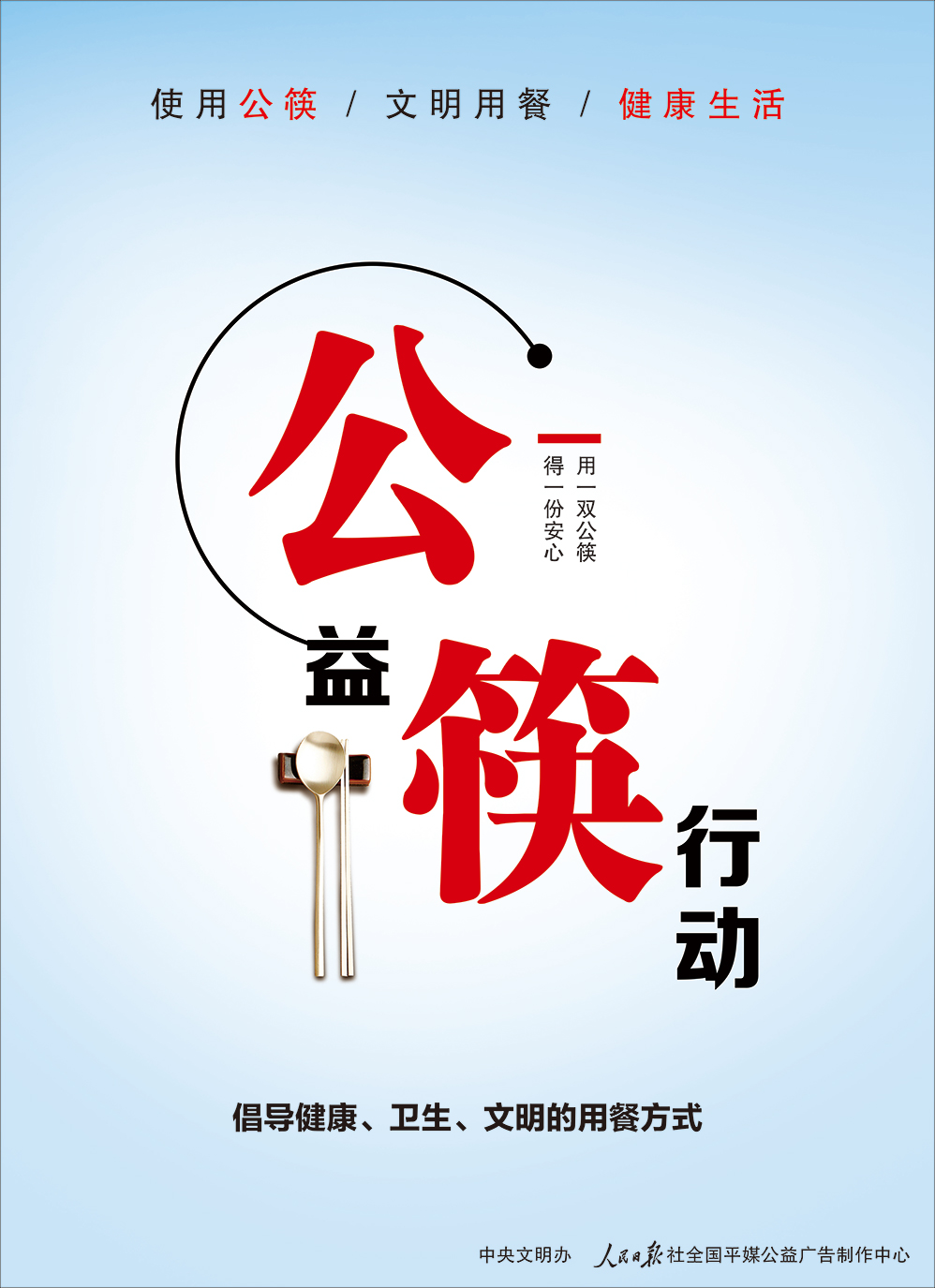 “文明餐桌”主题海报
