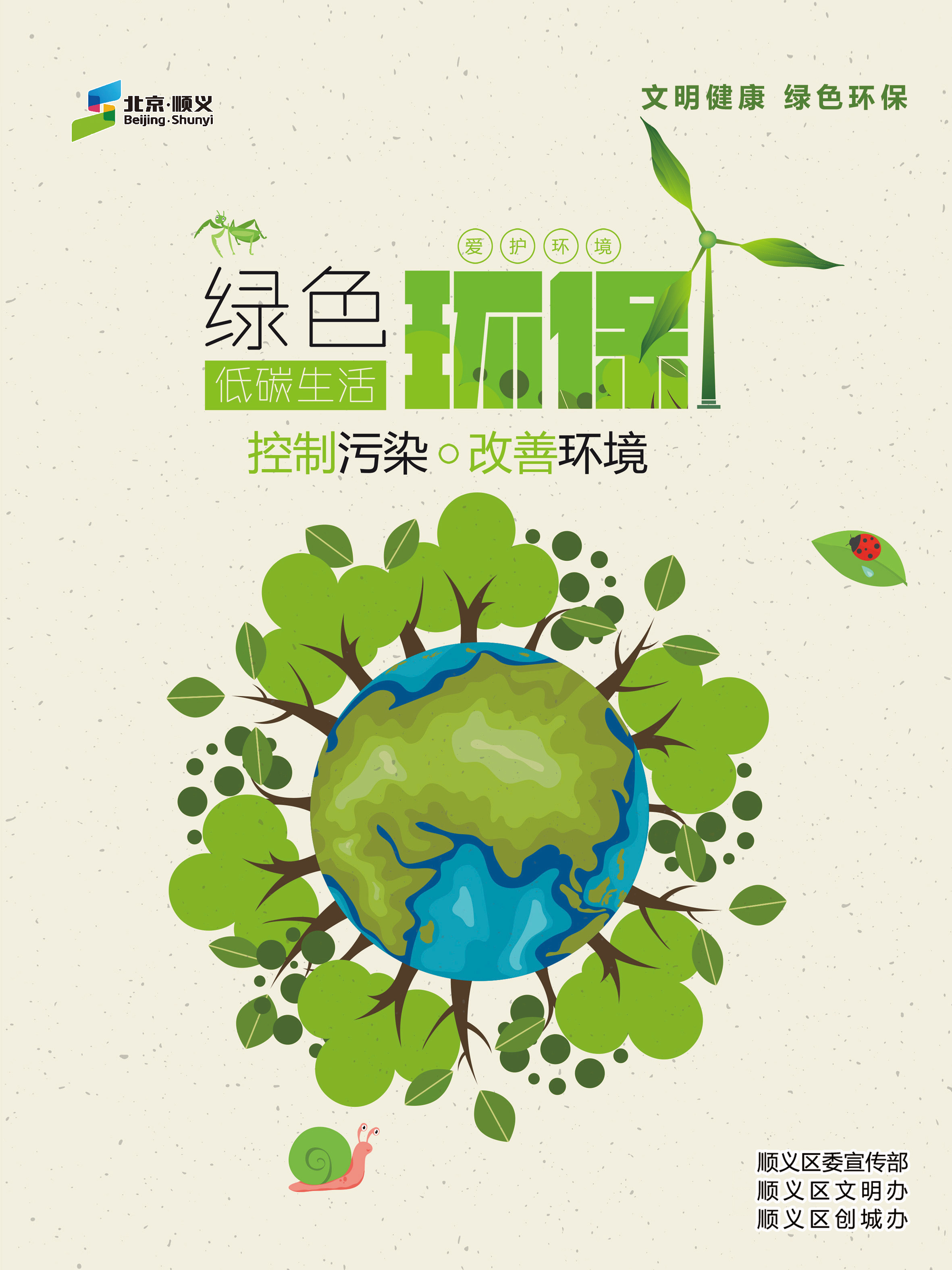 “环境保护”主题海报