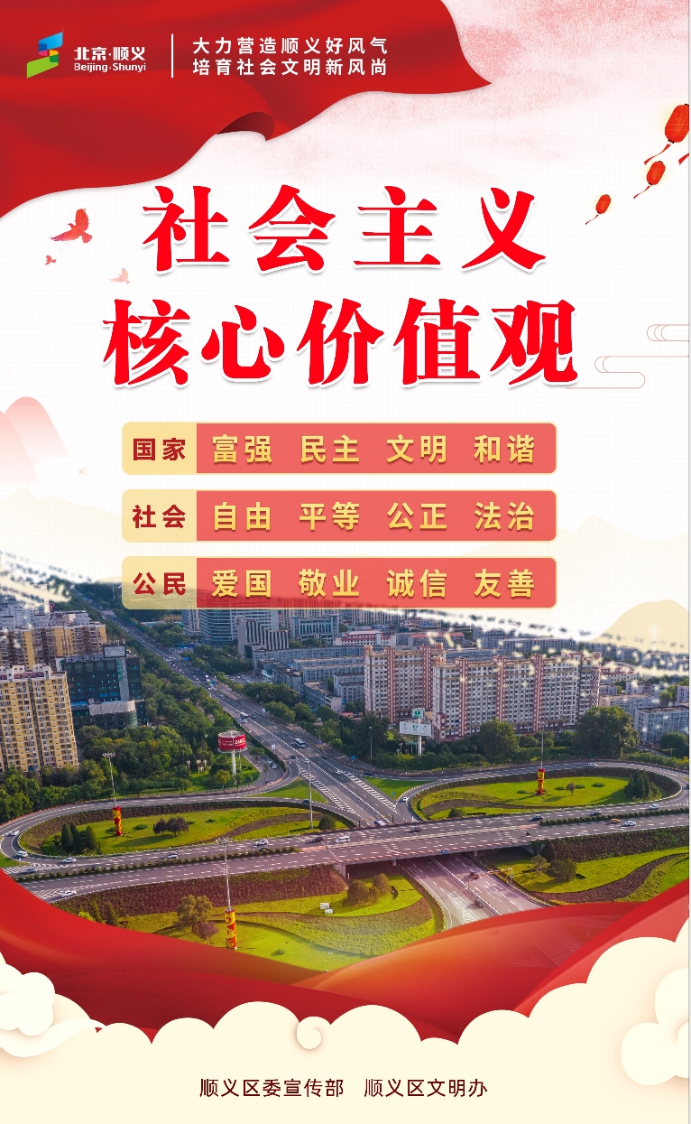 “社会主义核心价值观”主题海报2